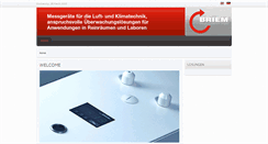 Desktop Screenshot of briem.de